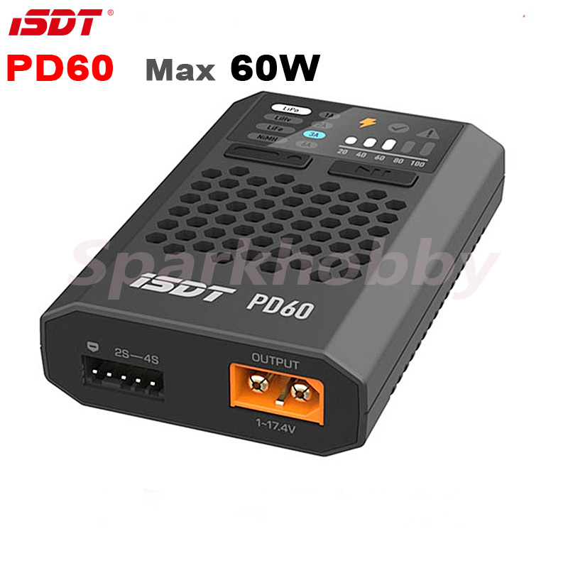 ISDT PD60 60W 6A Quick Smart C - Drone Racing Charger avis et prix