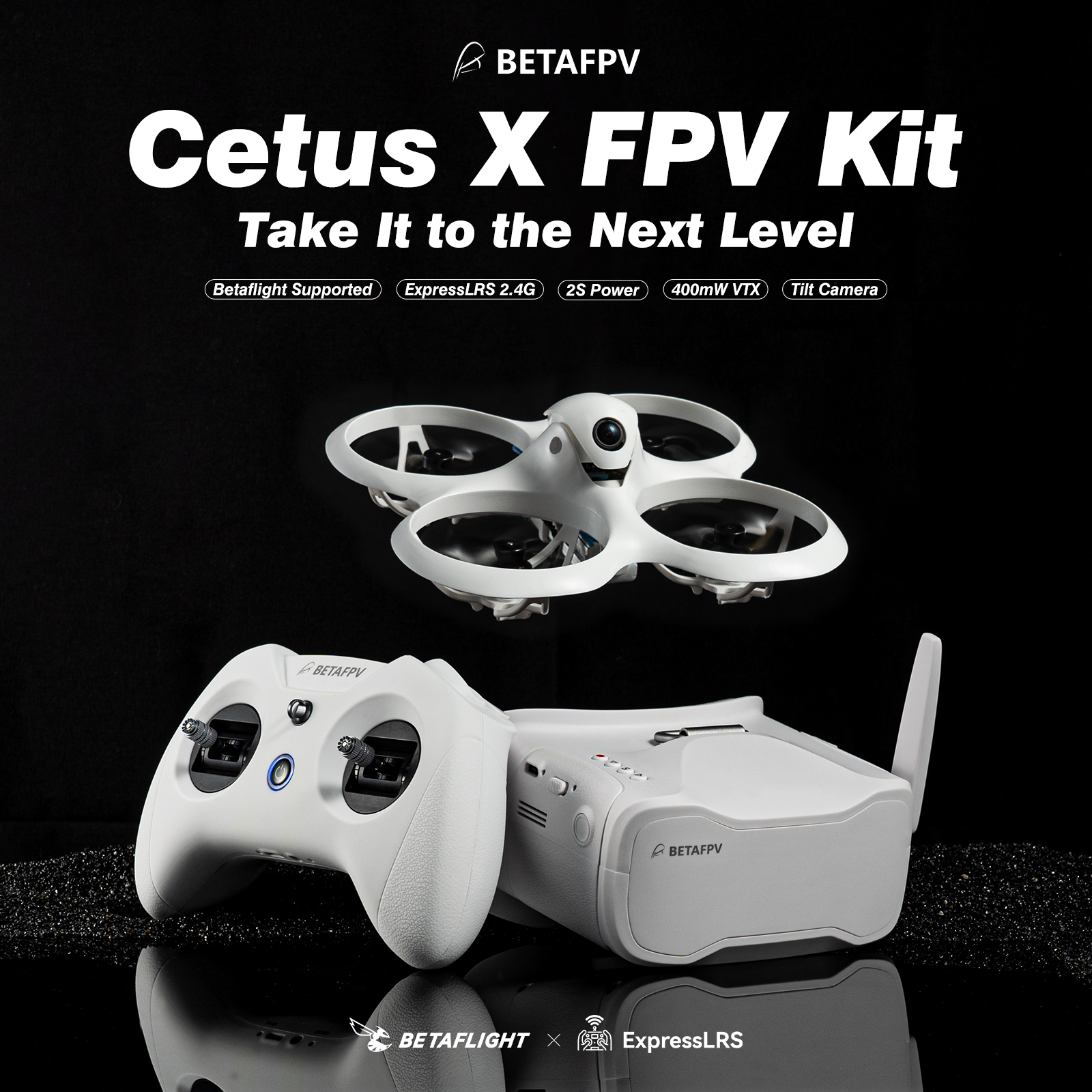 BETAFPV Cetus X FPV Kit Racing - Drone Racing Goggles avis et prix