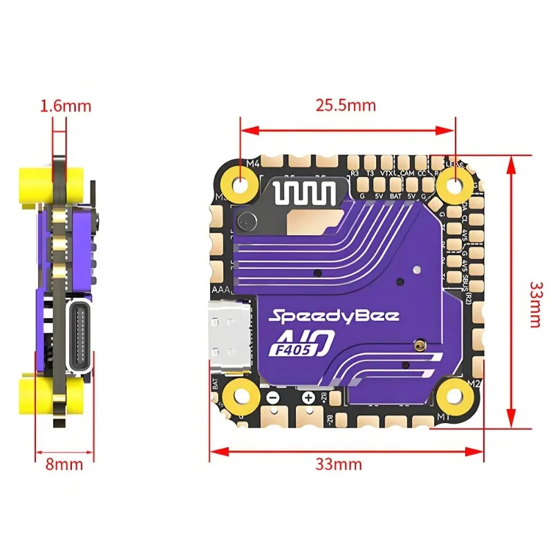 SpeedyBee F405 AIO Flight Cont - Drone Racing Esc avis et prix