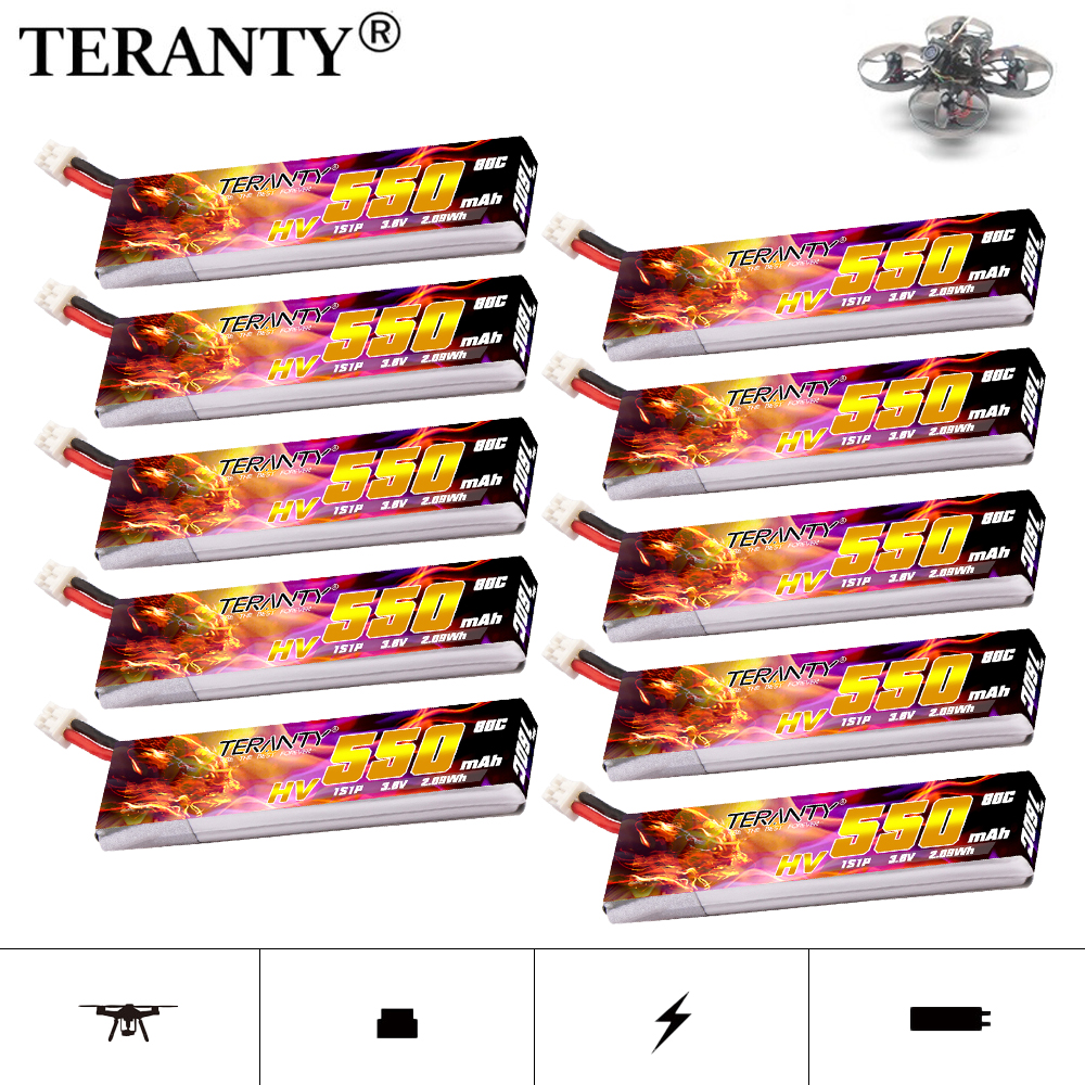 TERANTY HV 1S 3.8V 550mAh 80C/ - Drone Racing Battery avis et prix