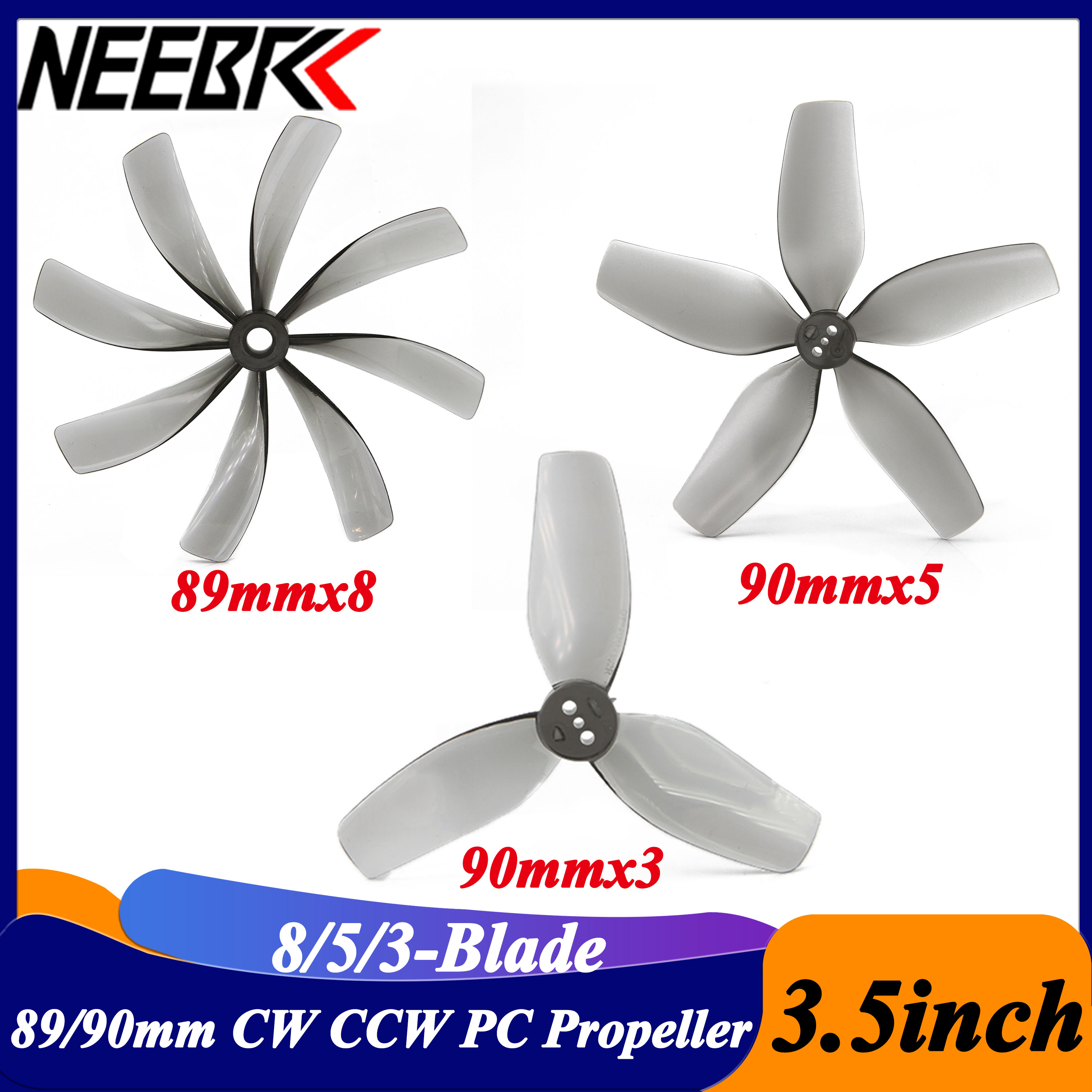 2Pairs 3.5inch 89x8 90x5 90x3  - Drone Racing Motor avis et prix