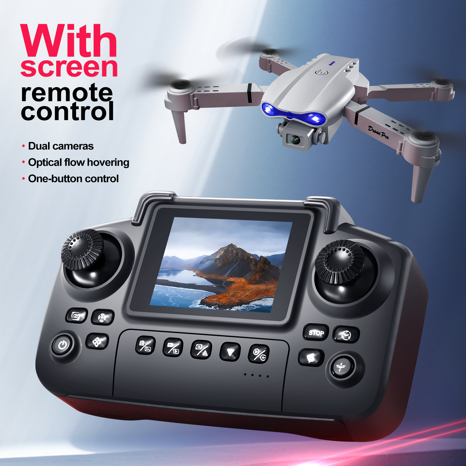 2025 New E88 E99 Upgraded Dron - Drone Racing Camera avis et prix