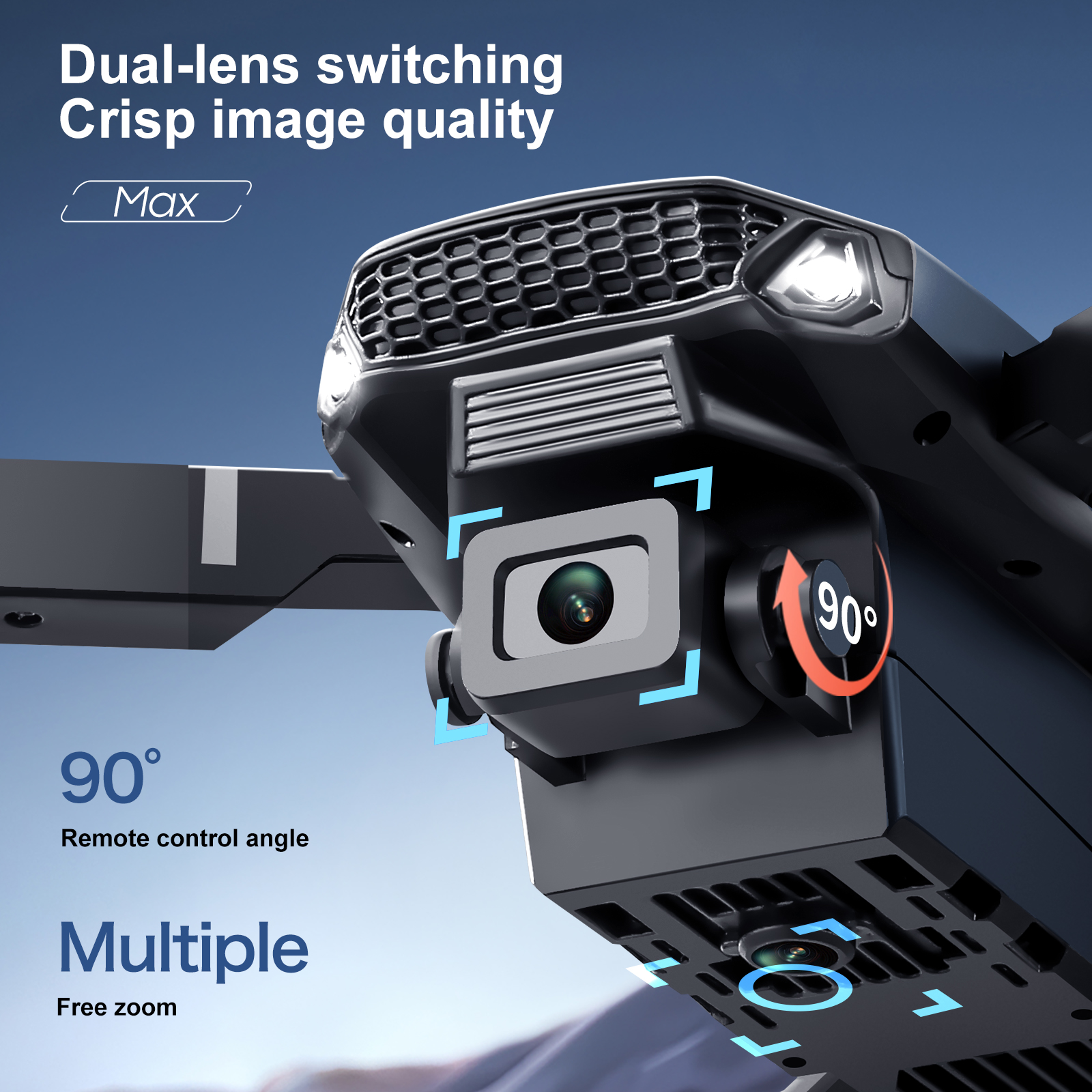 2025 New E88 E99 Upgraded Dron - Drone Racing Camera avis et prix